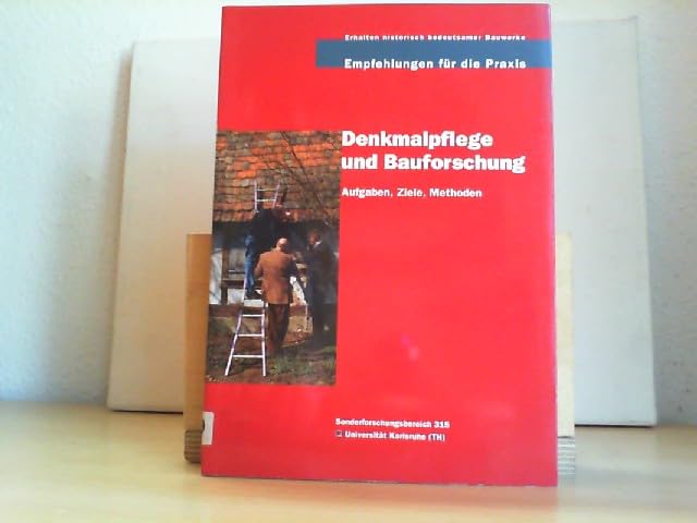 Erhalten historisch bedeutsamer Bauwerke. Empfehlungen für die Praxis / Denkmalpflege und Bauforschung: Aufgaben, Ziele, Methoden Books