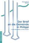 Der Brief an die Gemeinde in Philippi Books