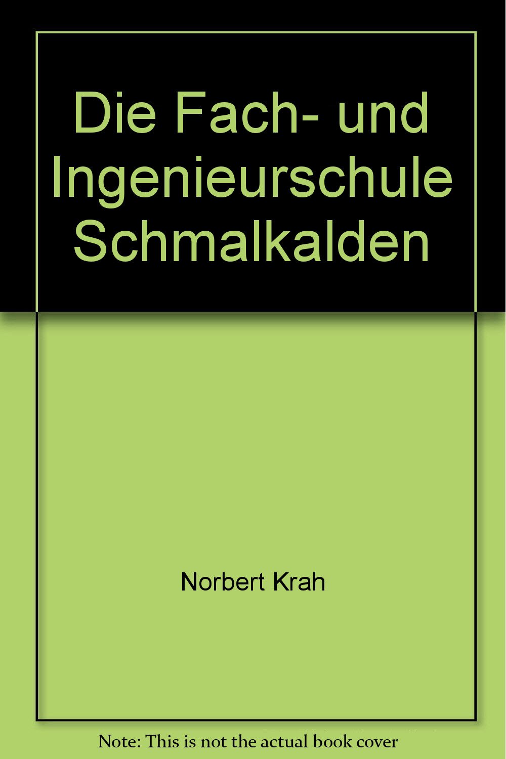 Die Fach- und Ingenieurschule Schmalkalden Business & Technology