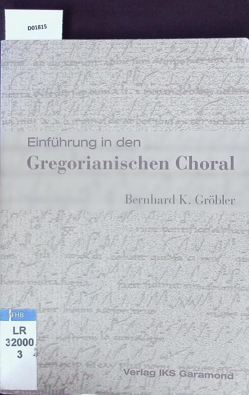 Einführung in den Gregorianischen Choral Arts & Music
