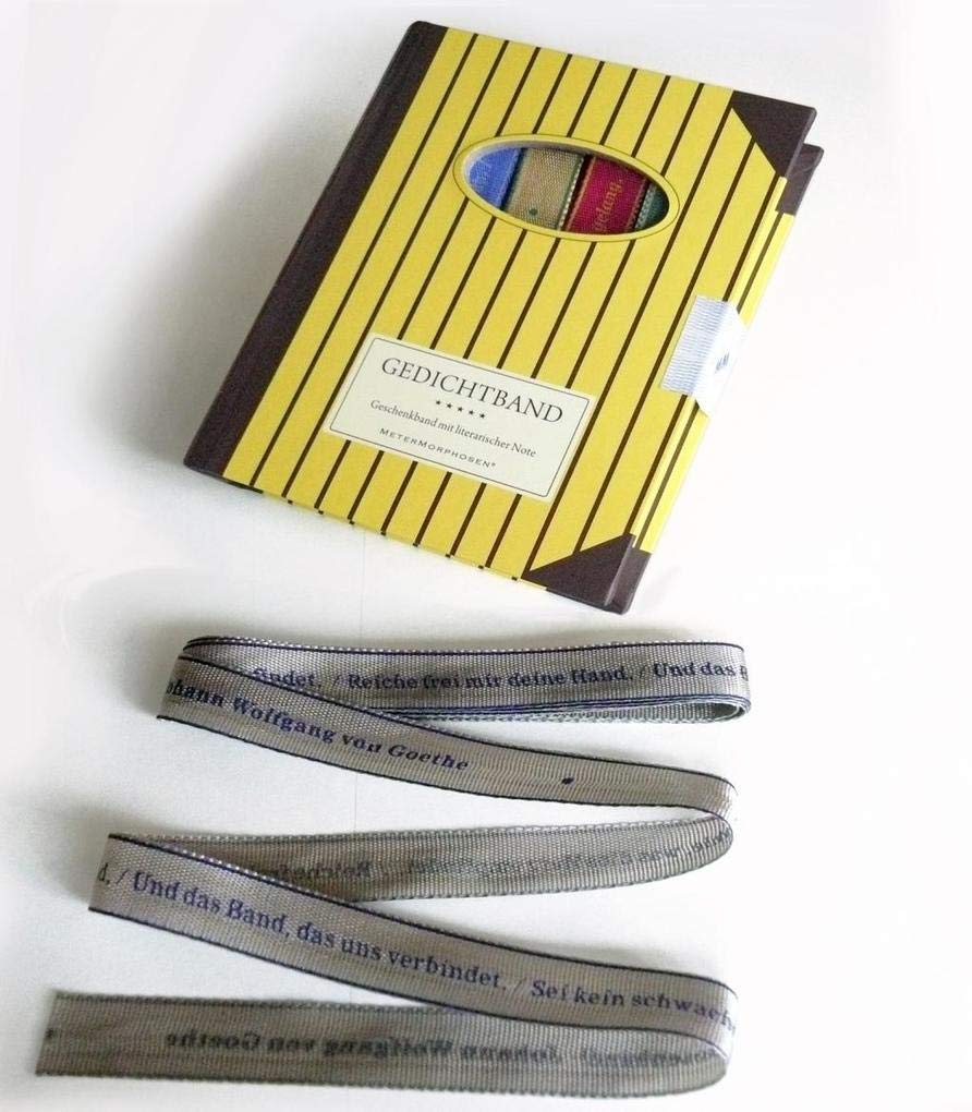 Gedichtband - Neue Verse in frischem Gewand: 5 Gedichte von Klassikern auf der Rolle Poetry