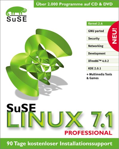 SuSE Linux 7.1 Professional. 7 CD- ROM. 1 DVD-ROM. Other software