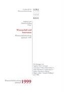 Wissenschaft und Innovation: 1999 (Wissenschaftsforschung: Jahrbuch) Law