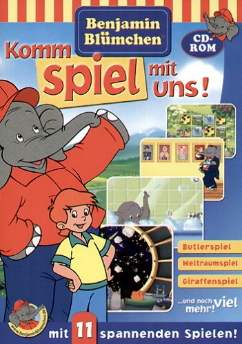 Benjamin Blümchen - Komm spiel mit uns mit 11 spannenden Spielen Books