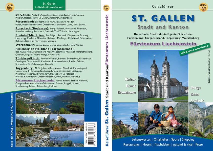 St. Gallen Stadt u. Kanton: Fürstentum Lichtenstein Leisure, Home & Garden