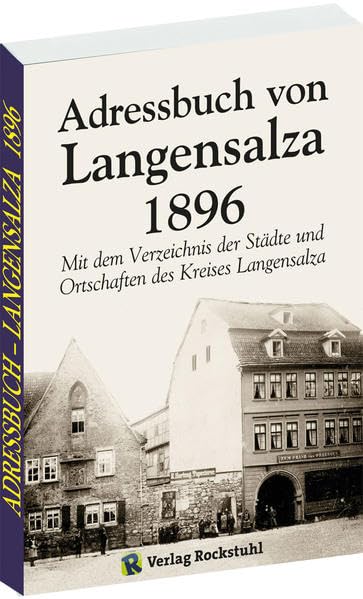 Adressbuch LANGENSALZA 1896 in THÜRINGEN Art & Literature