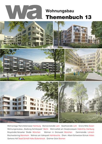 wa Themenbuch 13 Wohnungsbau: Wohnungsbau Architecture