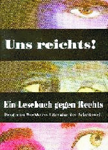 Product Image: Uns reichts. Ein Lesebuch gegen Rechts.