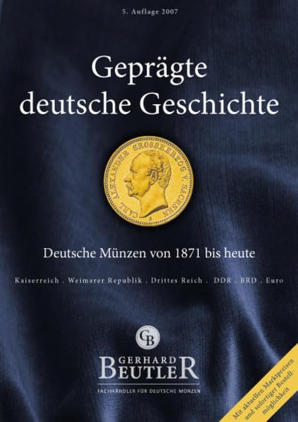 Geprägte deutsche Geschichte 2007 - Deutsche Münzen von 1871 bis heute. In Farbe Hobbies & Crafts