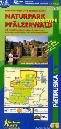Naturpark Pfälzerwald Nord: Wander-, Rad- und Freizeitkarte. Mit Hauptwanderwegen, Radrouten, Sehenswürdigkeiten und Rettungspunkten Leisure, Home & Garden