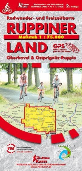 Ruppiner Land, Oberhavel & Ostprignitz-Ruppin 1 : 75 000 Leisure, Home & Garden