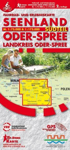 Seenland Oder-Spree Südteil 1 : 75 000 & 1 : 175 000 Leisure, Home & Garden Books