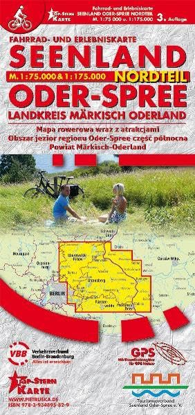 Seenland Oder-Spree Nordteil (Landkreis Märkisch Oderland): Fahrrad- und Erlebniskarte, Maßstab 1 : 75.000 / 1 : 175.000: Landkreis Märkisch Oderland. GPS Leisure, Home & Garden