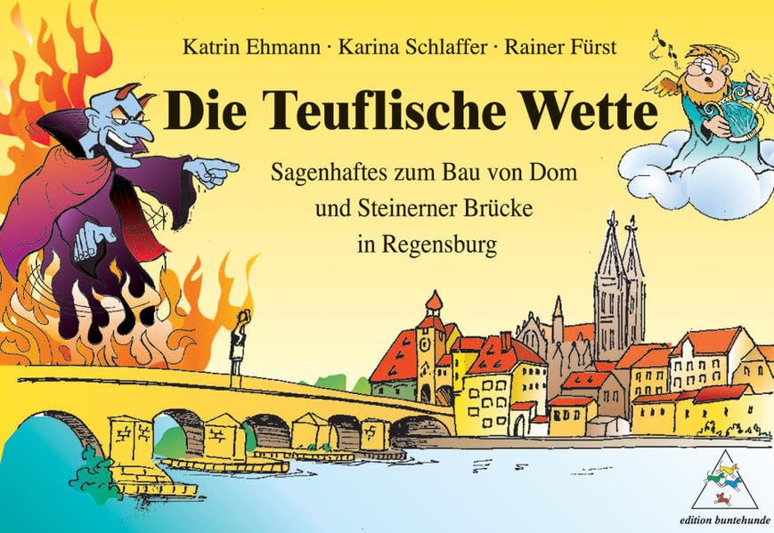 Die Teuflische Wette: Sagenhaftes zum Bau von Dom und Steinerner Brücke in Regensburg Manga