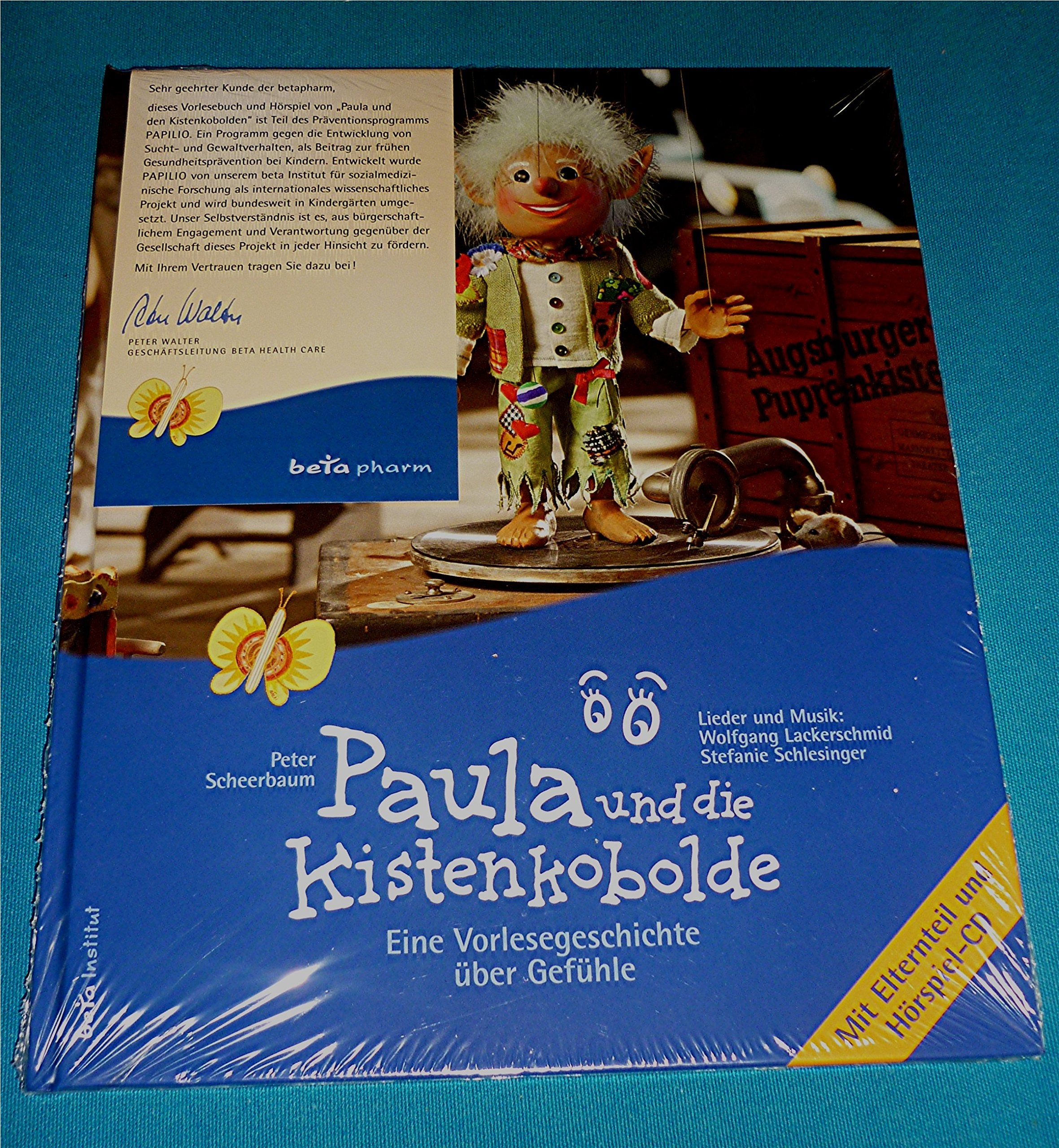Paula und die Kistenkobolde: Eine Vorlesegeschichte über Gefühle. Mit Elternteil und Hörspiel-CD Books