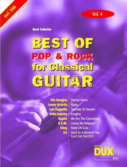 Best Of Pop & Rock for Classical Guitar 4 Essays & Short Stories