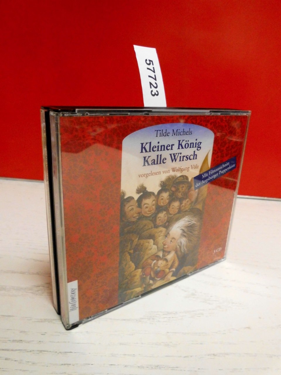 Kleiner König Kalle Wirsch: Sprecher: Wolfgang Völz,3 CDs, Multibox,3 Std.11 Min., Jubiläumsausgabe Novels & Short Stories