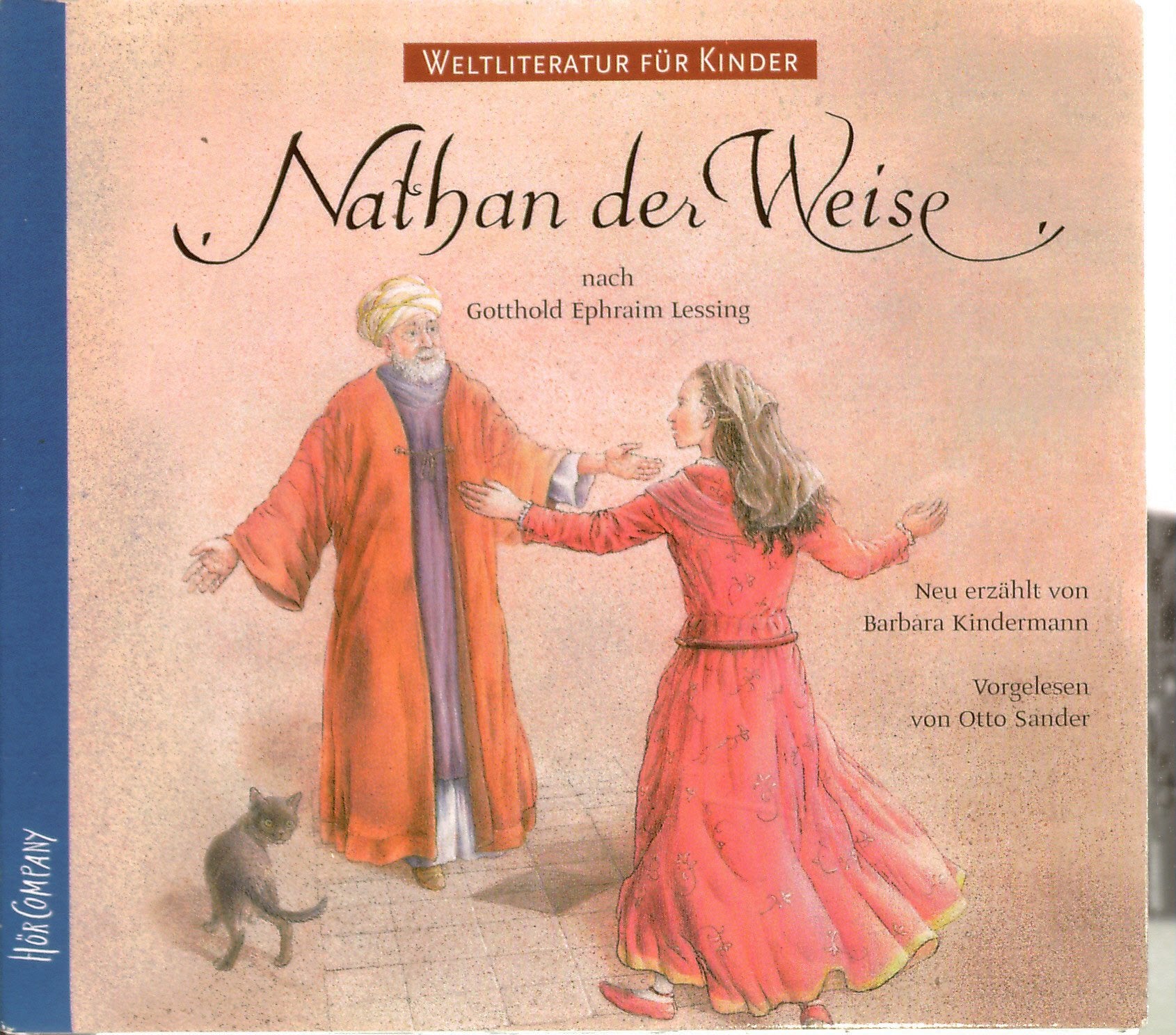 Nathan der Weise: nach G. E. Lessing, Sprecher: Otto Sander, 1 CD, Digipack Contemporary literature