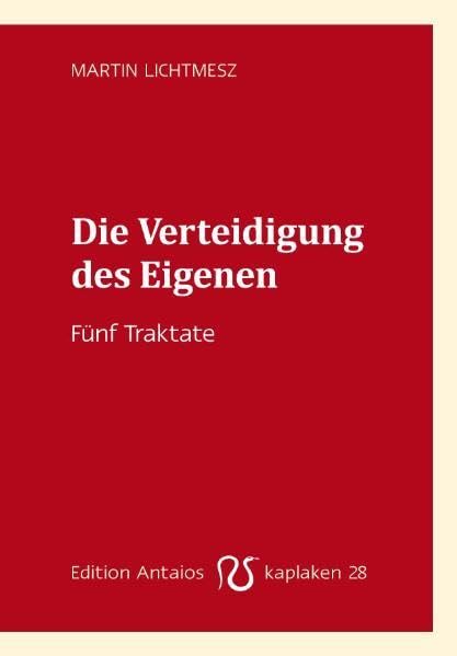 Die Verteidigung des Eigenen Books