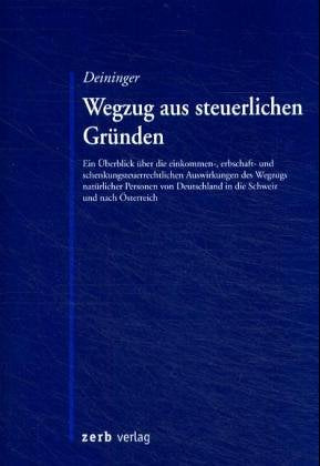 Wegzug aus steuerlichen Gründen Law