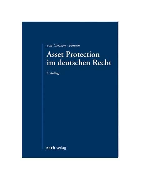 Asset Protection im deutschen Recht book