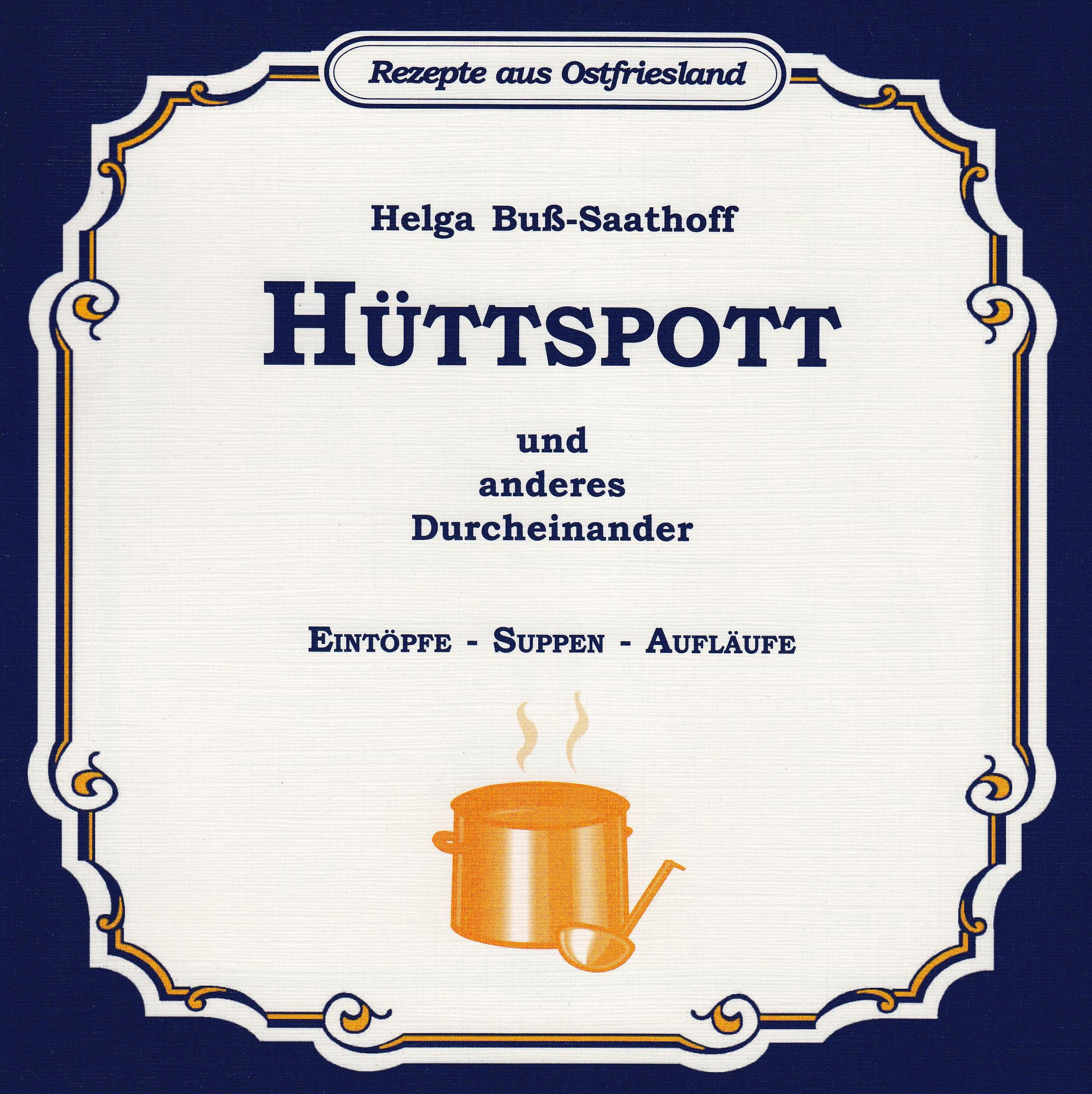 Hüttspott: Und anderes Durcheinander (Livre en allemand) book