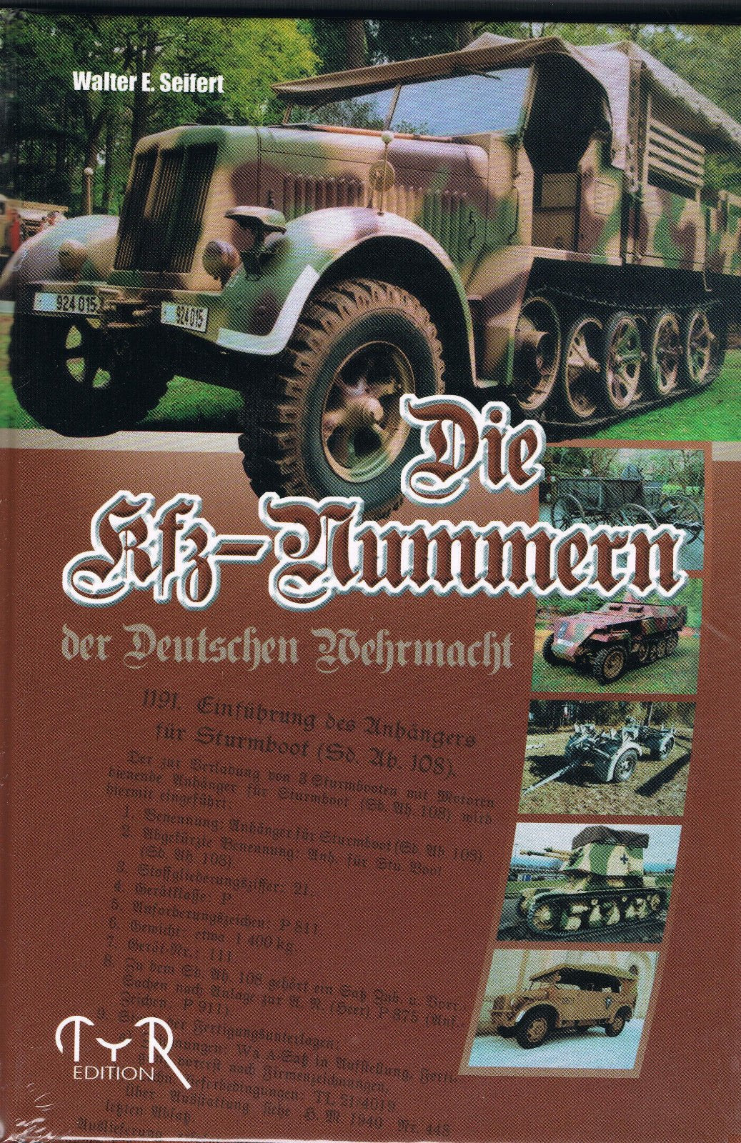 Die Kfz-Nummern der Deutschen Wehrmacht Books