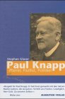 Paul Knapp. Pfarrer, Pazifist, Politiker Politics & Society Books