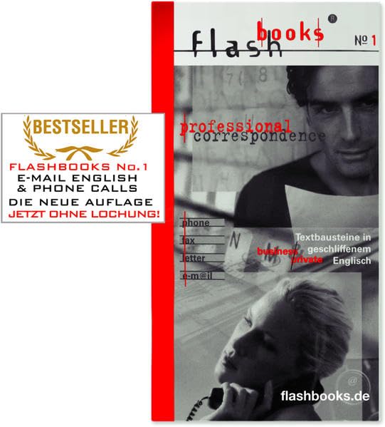 Product Image: Flashbooks 1. Professional Correspondence
