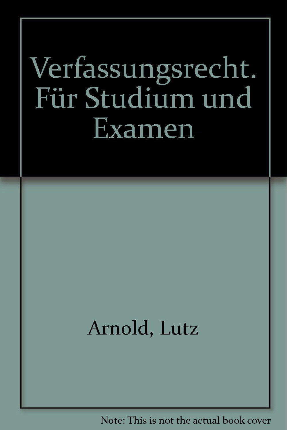 Verfassungsrecht: Für Studium und Examen (Kleiner Fuchs) Law
