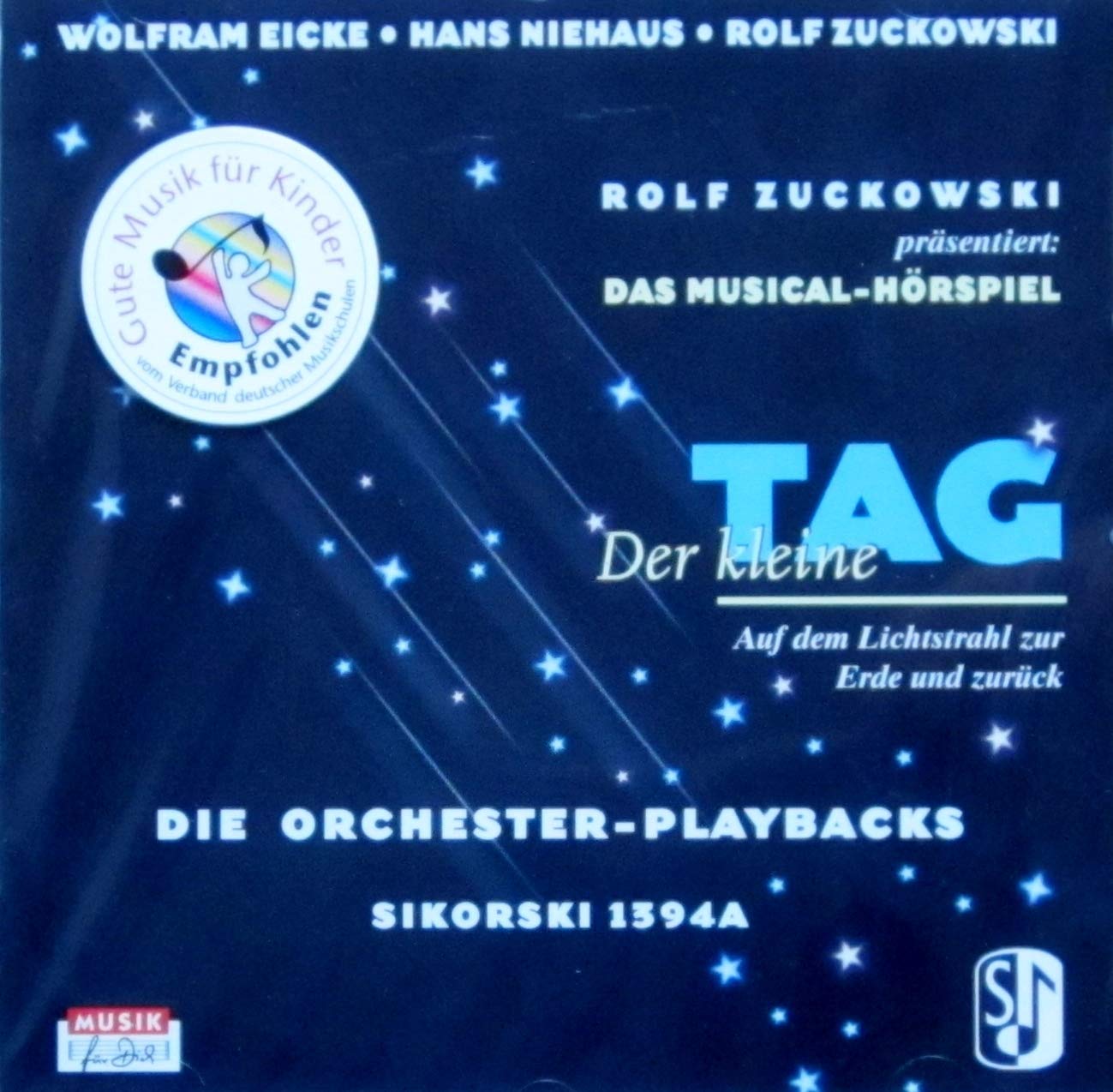 Der kleine Tag: Auf dem Lichtstrahl zur Erde und zurück. Die Orchester-Playbacks (Ed. 1394 A) Sheet Music
