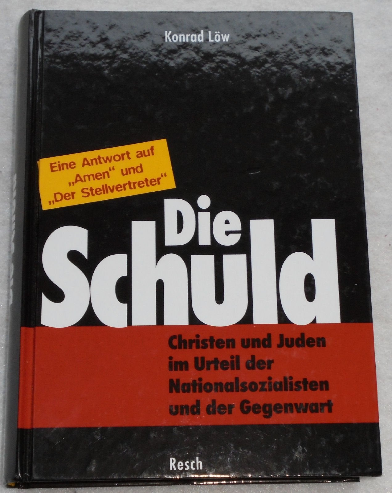 Die Schuld. Christen und Juden im Urteil der Nationalsozialisten und der Gegenwart German history