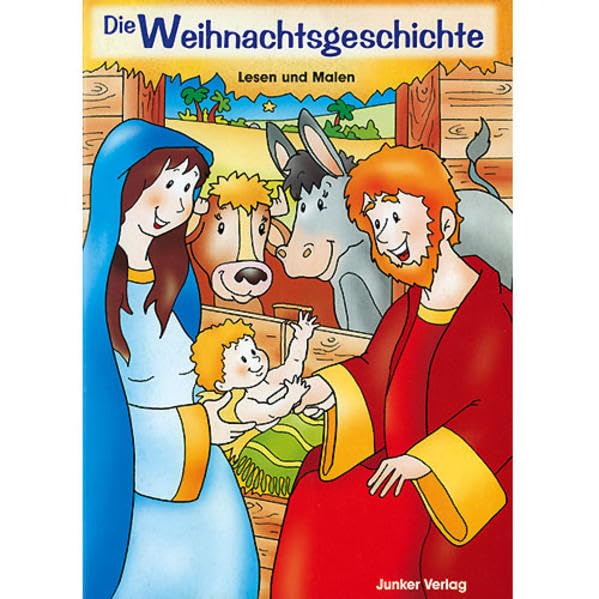 Die Weihnachtsgeschichte: Lesen und Malen Books