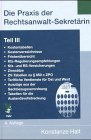 Halt, Konstanze, Bd.3 : Gebühren, ZV-Tabellen, Tarifverträge, Zinsübersicht, BRAGO-Tabelle, Gesamtfristenübersicht u.a. Law