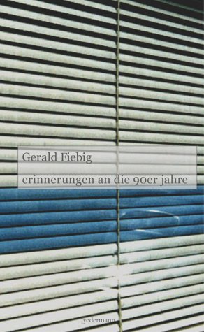 erinnerungen an die 90er jahre Poetry