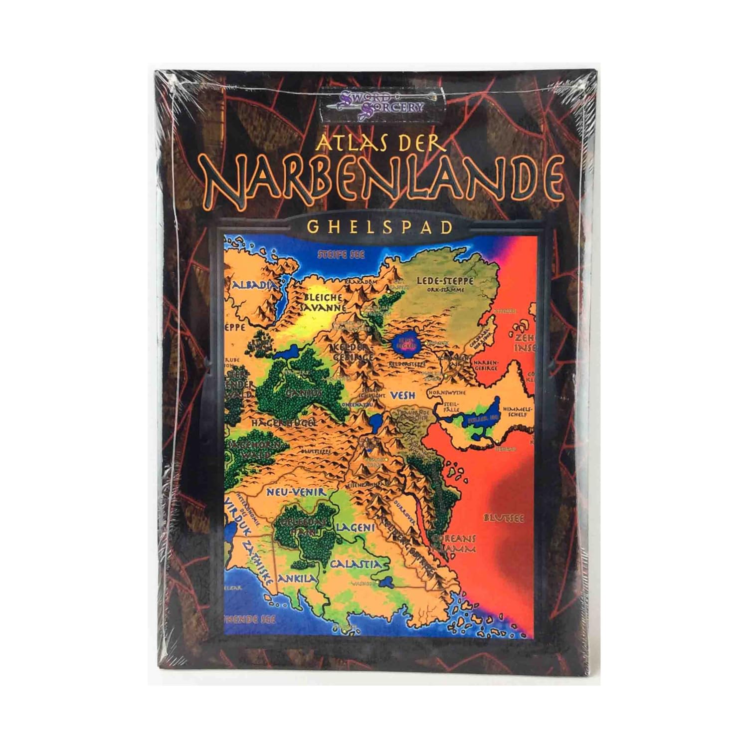 Atlas der Narbenlande: Ghelspad: 100% kompatibel m. d. Regeln d. 3. Ed. Leisure & Fun