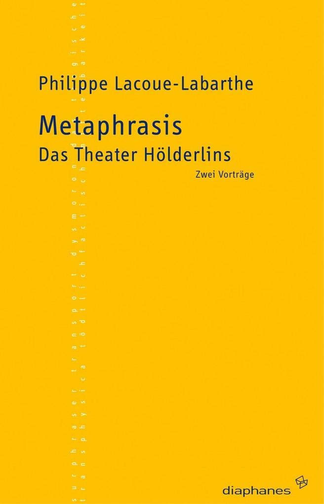 Product Image: Metaphrasis