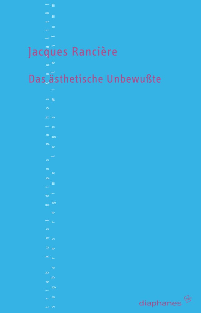 Das ästhetische Unbewußte Philosophy Books
