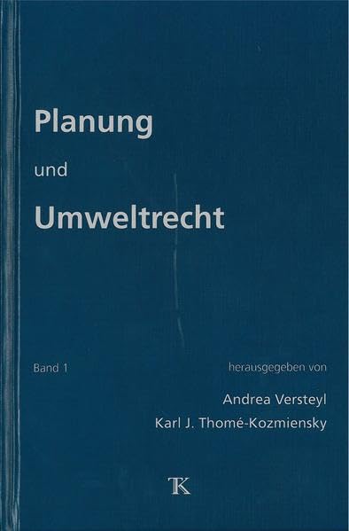 Planung und Umweltrecht, Band 1 Law