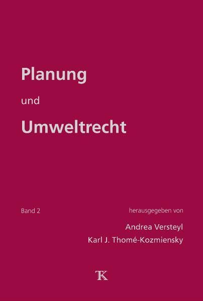 Planung und Umweltrecht, Band 2 Law
