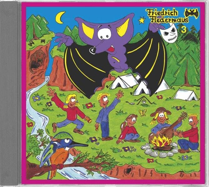 Friedrich Fledermaus, Audio-CD, Tl.3, 1 Audio-CD: Ein seltsamer Vogel /Die Höhlenforscher /Der Wald brennt! /Eine unheimliche Nacht Parents & Children