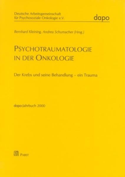 Psychotraumatologie in der Onkologie book