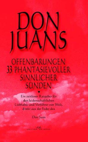 Don Juans Offenbarungen 33 Phantasievoller Sinnlicher Sünden Partnership & Love