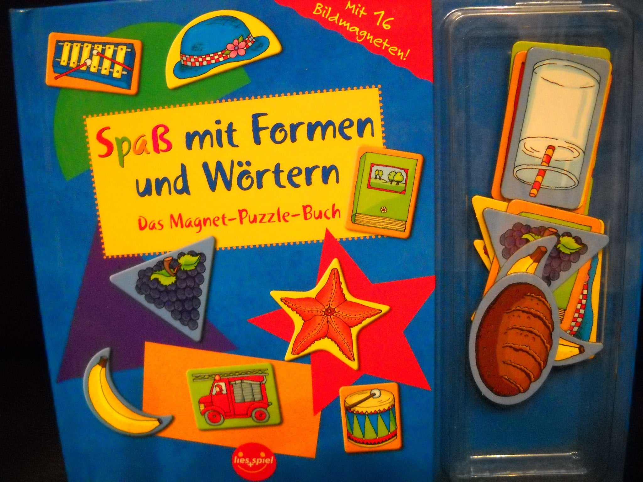 Spaß mit Formen und Wörtern - Das magnet Puzzlt-Buch - Petra Schmidt und Silke Kords book