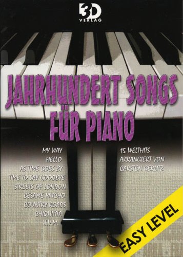 Jahrhundert Songs für Piano - Easy Level Sheet Music