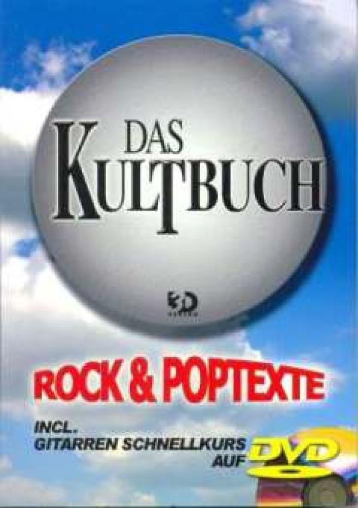 Das Kultbuch: Rock & Poptexte incl. DVD Sheet Music