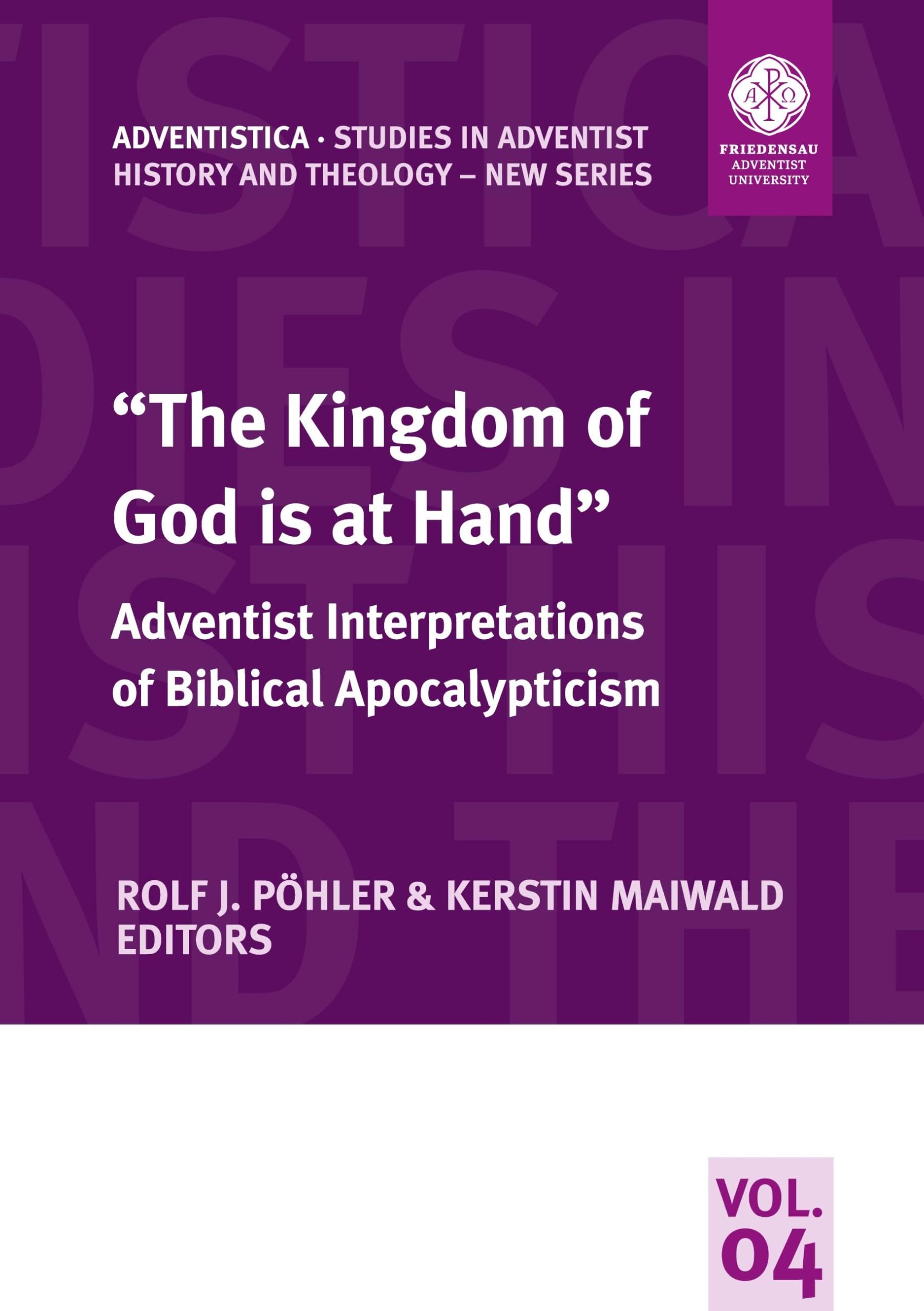 "The Kingdom of God is at Hand" Religion & Esotericism