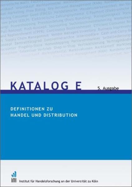 Katalog E: Definitionen zu Handel und Distribution Law