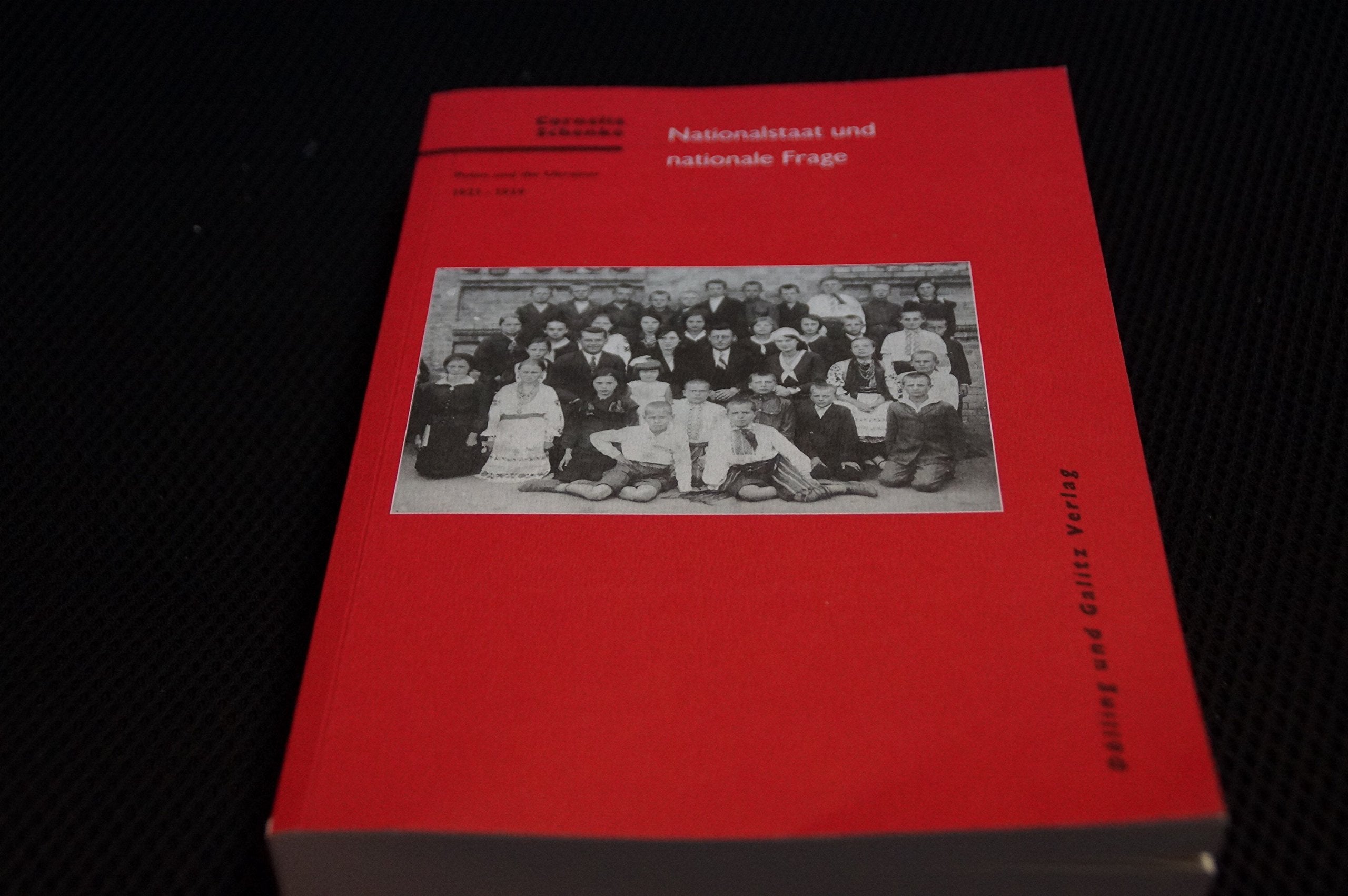 Nationalstaat und nationale Frage. Polen und die Ukrainer 1921-1939. (Hamburger Veröffentlichungen zur Geschichte Mittel- und Osteuropas, Bd. 12) book