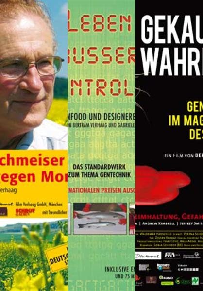 Gentechnik-Trilogie: 3 Dokumentarfilme: Leben ausser Kontrolle, Percy Schmeiser - David gegen Monsanto, Gekaufte Wahrheit Movies